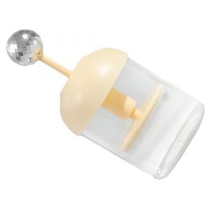 ULTECHNOVO Distributeur Mousseur Visage Portable Orange Bouteille Créatrice de Mousse pour Nettoyant Facial Savon Raser Compact et Rechargeable Voyage et Usage Quotidien (Chad Bi, neuf)