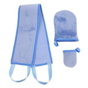 FOMIYES 1 Jeu G&eacute;lules Applicateur De De Bronzage Applicateur Autobronzant Instantan&eacute; Trousse Bronzage Au Solarium Palette Lingettes Applicateur Autobronzant Blue Flocage (Family&Personal, neuf)