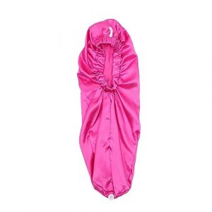 SAFIGLE Bonnet De Nuit Pour Cheveux Longs Bonnet De Protection Pour Cheveux Bouclés Bonnet En Soie Pour Dormir Bonnet Pour Dreadlocks Bonnet De Nuit En Satin Rose (Grand Di, neuf)
