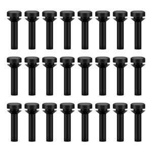 FPHADO Paquet de 24 Pieds de Grille en Caoutchouc WB02X24790 pour Cuisini&egrave;re Haut de Gamme, Coussinets en Caoutchouc pour Pied de Grille de Table de Cuisson Remplace 4455270 (aoyuezhendianzi, neuf)