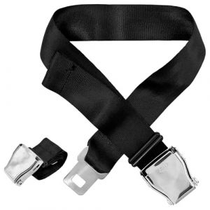 Extension de ceinture de s&eacute;curit&eacute; pour avion de 15,2 &agrave; 91,4 cm, en polyester &eacute;pais, design discret, id&eacute;al pour les voyages en avion, les mariages et les anniversaires (HESST, neuf)