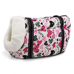 MOTT Sac de transport doux pour animal domestique - Sac de transport pour chat, chiot, mini teckel, chihuahua - Avec fermeture &eacute;clair - Pour faire du shopping, promenade en plein air (MOTT EU, neuf)