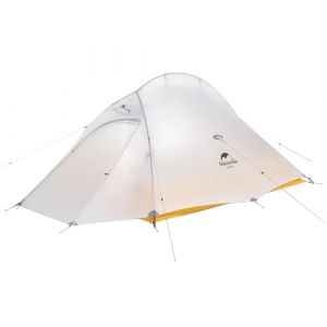 Naturehike Cloud-Up 2 Tente Dôme Randonnée Autoportante Ultra-légère pour 2 Personnes Imperméable Autoventilation pour Camping Outdoor Cyclisme Moto (10D Jaune Doré Amélioré) (Naturehike Europe, neuf)