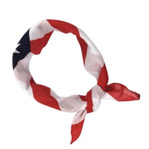 VANZACK 3 Pi&egrave;ces Bandana Drapeau Am&eacute;ricain Foulard DIY Imprim&eacute; pour Ext&eacute;rieur Bandeau Unisexe Respirant et Confortable Accessoire Mode (Theo Lian, neuf)