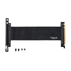 Fractal Design Flex VRC-25 - PCI-E Riser for Define R6 - Define S2 - Define S2 Vision - Meshify S2 - PC Case - Highly flexible - Zero-latency performance - Full PCIe 3.0 support - Accessory (Gpasplus, neuf)
