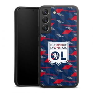 Coque en Silicone Premium Compatible avec Samsung Galaxy S22 Etui Silicone Coque Souple Olympique Lyon Produit sous Licence Officielle Football (DeinDesign - GmbH, neuf)