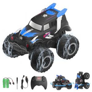 FEIMUOSI Voiture RC T&eacute;l&eacute;command&eacute;e Amphibie Enfant: V&eacute;hicule Tout Terrain Ext&eacute;rieur Jeux Jouet 4WD Tout Terrain Camion pour 3 4 5 6 7 8 9 10 Ans gar&ccedil;ons et Adultes Cadeaux d'anniversaire de No&euml;l (Feimuosi, neuf)