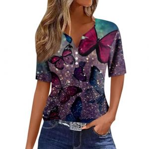 Débardeur Femme, Chemisier Femme Vêtement Femme Haut Noir Femme Chic Et Elegant Haut Blanc Femme Chic Et Elegant Tee Shirt T Shirt Personnalisé Femme Crop Top Blanc T Shirt (A03,M) (⭐ leHengME ® Clearance Sale Save 50% ⭐, neuf)