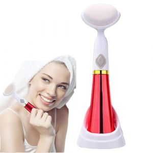 Brosse nettoyante pour le visage &ndash; Brosse de massage faciale sans fil, brosse &agrave; poils doux pour un nettoyage en profondeur pour femmes, adultes, esth&eacute;ticiennes (weihu99, neuf)