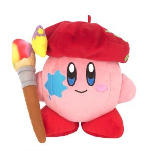 Nintendo Together+ - Peluche Kirby - Kirby Artiste 13cm (AB-ZUM-SHOPPEN, neuf)