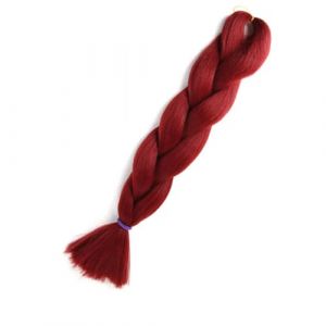 LYVQZPWLRla mode synth&eacute;tique, Extensions de cheveux synth&eacute;tiques de 60 cm for tresses, bleu et violet, au crochet(24inches66) (KanHuaDeY, neuf)