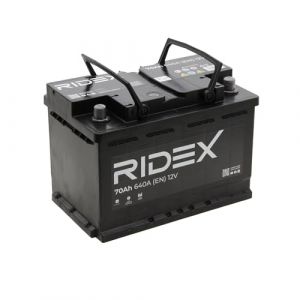 RIDEX Batterie 70, Ah 640, A/EN 1S0005 L 278mm B 175mm H 190mm (AUTODOC Shop, neuf)