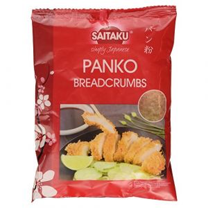 Saitaku - Chapelure Panko - 150 g - Chapelure japonaise - Plus croustillante et moelleuse - Parfait avec les crevettes, le saumon, le poulet et les légumes - Enrobage croquant (The Marvellous Group, neuf)