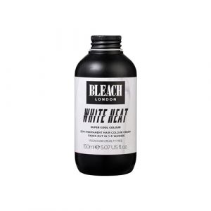 Bleach London Crème colorante semi-permanente pour cheveux Blanc chaud 150 ml (Bleach London, neuf)