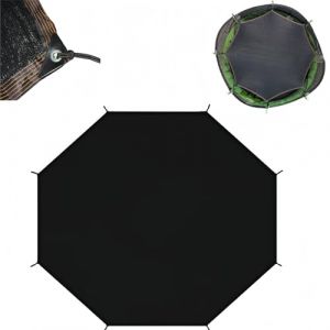 Nouveau Housse D'ombrage de Trampoline, 244 305 366 427 cm, filet pare-soleil pour trampoline, poteau 8/6, outil de protection polyvalent pour anniversaire, Protection UV,accessoires pour trampoline (TJITGY Direct, neuf)