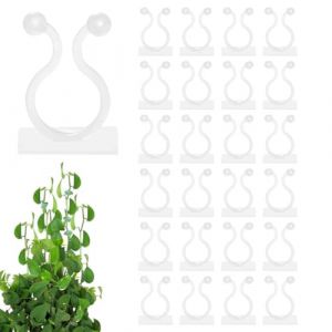 VAEIORP 25 Pcs Plante Grimpante Support Clips Crochet Fixateur Mural Auto-adhésif Support pour Plantes Grimpantes Décoration de la Maison (shenzishumaoyi, neuf)