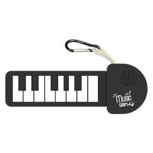 Piano &eacute;lectrique pliable en silicone, clavier portable enroulable pour la fonction d'apprentissage de la musique pour la maison, les voyages, l'&eacute;cole, les loisirs de plein air, les enfants, les (chenzhiguO, neuf)