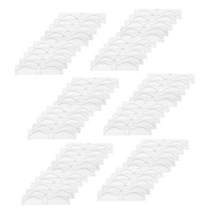 minkissy 100pi&egrave;ces Pochoirs Autocollants pour Sourcils Jetables Outil de Mise Forme de Sourcils Bande de Tra&ccedil;age de Kit de Gabarit de Tra&ccedil;age (Master Self, neuf)