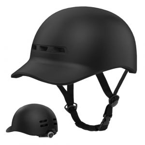 KINGLEAD Urban Commuter Casque de v&eacute;lo &eacute;l&eacute;gant pour Homme et Femme pour Cyclisme, Trekking, Ville, Scooter r&eacute;glable 57-62 cm (Blanc Rose) (JINENLIDE, neuf)