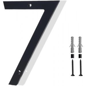 Numero de Maison Exterieur 6 Pouces Plaque Num&eacute;ro Maison Ext&eacute;rieur Numero Maison Design Plaque Maison Plaque de Porte Maison Num&eacute;ros de Maison Modernes Pour L'ext&eacute;rieur Num&eacute;ro de Rue (7) (Gold Rush on the Waves, neuf)