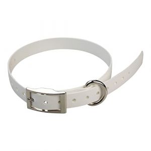 jokidog Sangle pour Collier Garmin Mini T5, Mini TT15-19 mm x 60 cm x 2 mm Blanc (JOKIDOG-TOUT'A COUDRE, neuf)
