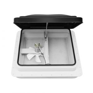 TFGXUE Fen&ecirc;tre pour caravane 42x42 cm, lucarne de toit, fen&ecirc;tre d'&eacute;vacuation de toit avec &eacute;crans, fen&ecirc;tre de toit pour camping-car, fen&ecirc;tre pour camping-car, fen&ecirc;tre pour camping (Yaeilio, neuf)