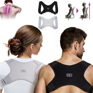 BACK BODYGUARD correcteur de posture dos - ceinture dorsale - redresse dos correcteur de posture - maintien dos-Soutien pour le haut du dos (S,M,L) (VIVA ventures, neuf)