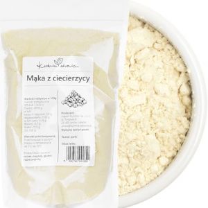Kuchnia Zdrowia - Farine de Pois Chiche - Haute Qualit&eacute; - V&eacute;g&eacute;tarien - Emballage anti-fuite avec fermeture &eacute;clair - 1kg Doypack (NUTRINER, neuf)