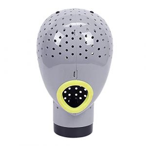 Mengmen Unit&eacute; de S&eacute;Chage de T&ecirc;Te de Perruque pour Perruque en Dentelle Cuir Chevelu Net S&egrave;Che-Cheveux Mat&eacute;Riel Perruque T&ecirc;Te D'Affichage T&ecirc;Te de Mannequin pour Perruques Gris Clair (XJLiuwg, neuf)