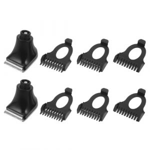 IMIKEYA Lot de 2 sabots pour tondeuse : accessoire pour tondeuse &agrave; cheveux et rasoir &ndash; sabots de rechange, guides de coupe et t&ecirc;te de rasoir de rechange &ndash; Compatible avec &agrave; cheveux et &agrave; barbe (Elsy Abbas, neuf)