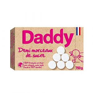 DADDY - Demi Morceau De Sucre 750G - Lot De 4 - Vendu Par Lot (Marché Parisien, neuf)