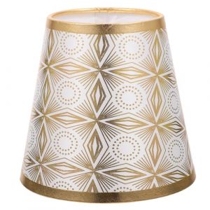 Amosfun 1 Pc Clip abat-jour ampoule abat-jour de lampe de chevet couvercle de lampe de table sol lustres plafonnier es murales support de bureau abat-jour en tissu durable (Colored Flag, neuf)