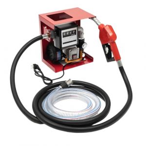 Pompe &agrave; Fuel Gasoil 550 W 60L/min, Pompe Diesel Automatique 2800 rpm, Pompe Diesel Automatique, Electrique Stations de Ravitaillement Mobiles avec Pistolet, Compteur, Tuyaux (SHANGHDEU, neuf)