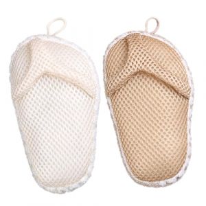 Healeved 2pièces Serviette De Bain Exfoliante Lingette De Toilette Serviette De Douche Exfoliante Pour Corps (Sonieg, neuf)