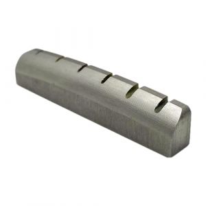 Oshhni Sillet de guitare &eacute;lectrique, pi&egrave;ces de guitare, alliage de titane, remplacement, outil de luthier de pr&eacute;cision, r&eacute;paration de guitares, sillet de, 43x6x9mm (oshhnieu, neuf)