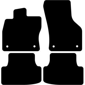 Kovvar Tapis en Caoutchouc Duogrip Compatible avec Seat Leon 5F 2012-2020 Correspondant &agrave; la Version: 3/5 Portes/Sportstourer (Kovvar, neuf)