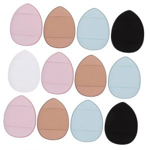 HAPINARY Lot De 12 Petits Triangles De Maquillage Pour Le Visage Fond De Teint Outils De Maquillage Cosm&eacute;tiques Couleur Al&eacute;atoire (Gan Gardner, neuf)