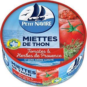 PETIT NAVIRE - Miettes De Thon À La Tomate 250G - Lot De 4 (J&S France, neuf)