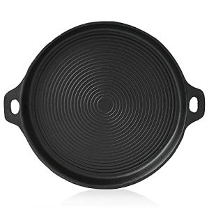 BBQ-Toro Plancha ronde en fonte déjà culottée Ø 35 cm (CS Trading, neuf)