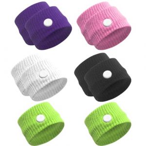 5 paires bracelets anti-nausées, acupression anti-nausée, bracelets contre le mal de mer pour enfants, bracelet anti-nausée d'acupression, bracelet contre le mal des transports (LI XUN DE DIAN, neuf)
