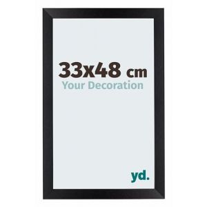 Your Decoration - Cadre 33x48 cm - Noir Mat - Cadres Photo en MDF Avec Verre acrylique - Anti-Reflet - Cadre 33x48 - Mura (Your Decoration, neuf)