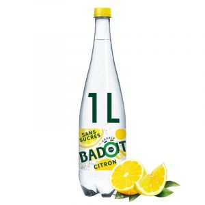 BADOIT - Eau Gazeuse Aromatisée Citron 1L - Lot De 4 - Vendu Par Lot (A TA PORTE, neuf)