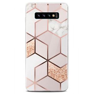 ONEFLOW Sense Coque Compatible avec Samsung Galaxy S10, Coque Effet marbre, Appareil Photo et Protection d'écran, Coque de téléphone en Silicone pailleté -Devotion (hulle24 GmbH – Spécialiste accessoires, neuf)