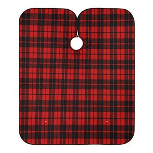Tartan &Eacute;cossais Robe De Coiffure Anti-Taches Peignoir Coiffure Imperm&eacute;able Blouse Coiffeur Pour Instituts De Beaut&eacute; Salon Barbiers 140X168Cm (guangzhouhongchenmaoyishanghanggerenduzi, neuf)
