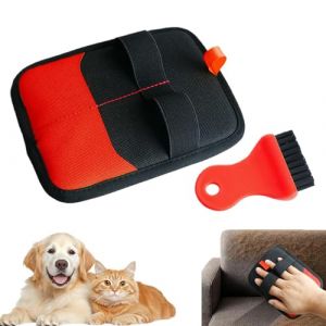 Yplkm Gants De Toilettage Pour Chiens Et Chats - Aide au D&eacute;m&ecirc;lage des Poils d'Animaux,Gants de Toilettage et Massage pour Chats - Pour Canap&eacute; Tapis Linge V&ecirc;tements Nappe Sofa Coussin Si&egrave;ge Voiture Lit (yuche, neuf)