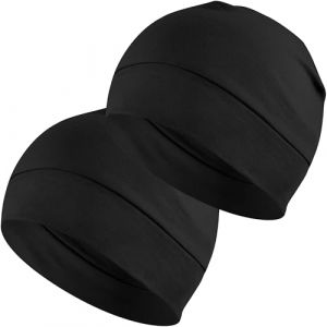 EINSKEY Bonnet de Nuit Homme Femme, 100% Coton L&eacute;ger Fin Skull Cap pour Sport, Chimio, Cancer, Sommeil, Casque Moto (YiPinGuan FR, neuf)