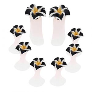 S&eacute;parateur d'orteils en forme de fleur - 21 g - S&eacute;parateurs d'orteils souples - S&eacute;parateurs d'orteils r&eacute;utilisables - S&eacute;parateurs d'orteils pratiques - Outils en silicone pour les amateurs de manucure (taolit, neuf)