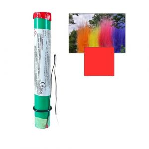 Pack Fumig&egrave;ne Diurne&reg; Rouge avec D&eacute;clencheur &Eacute;lectronique &ndash; D&eacute;clenchement &agrave; Distance &ndash; Feux d&rsquo;Artifice pour Festivit&eacute;s, Mariages, Baby Showers et &Eacute;v&eacute;nements Sp&eacute;ciaux - Categorie F1 &ndash; Zenda Club&reg; (ZENDACLUB, neuf)