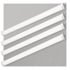 Sundertech Lot de 4 Pack LED 120cm, Neon LED 34W 3750lm Blanc Froid 6500K, Tubes Lumineux pour garage, entrepôt, bureau, atelier, éclairage de cuisine (SunderTech Store, neuf)