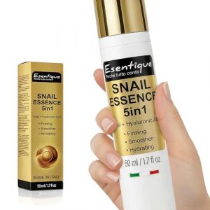 Cr&egrave;me Visage Anti-&Acirc;ge &agrave; la Bave d&rsquo;Escargot, Collag&egrave;ne, Acide Hyaluronique, R&eacute;tinol, Panth&eacute;nol et Aloe Vera &ndash; Soin Hydratant et R&eacute;g&eacute;n&eacute;rant pour Femme et Homme contre les Rides, Taches Brunes et Ridules (Shimmer Spa, neuf)